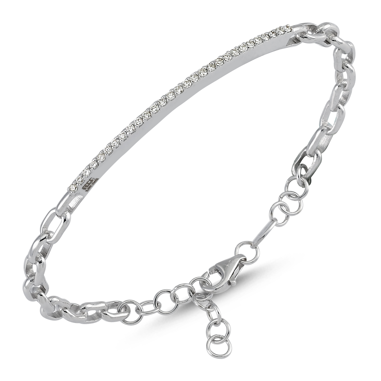 ECCE Diamond Chain Bracelet