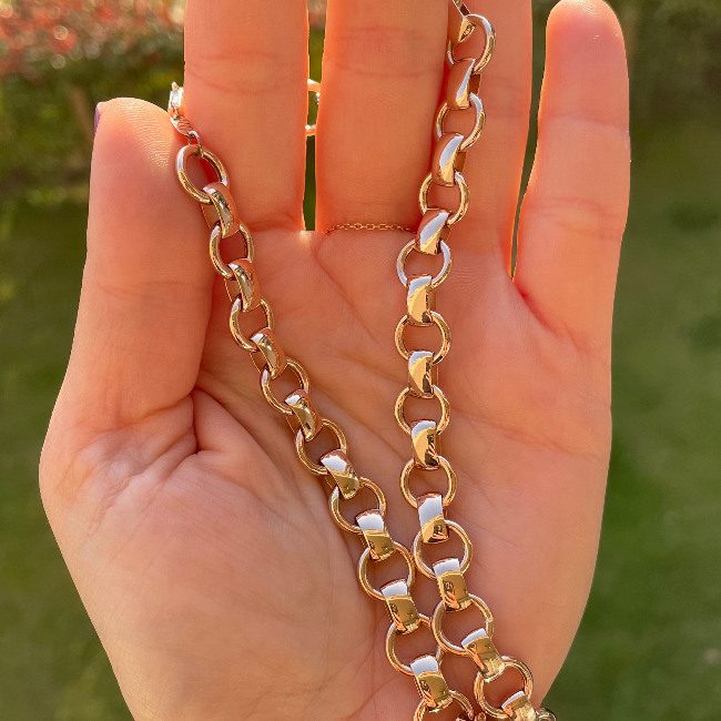 ECCE Chunky Gold Necklace