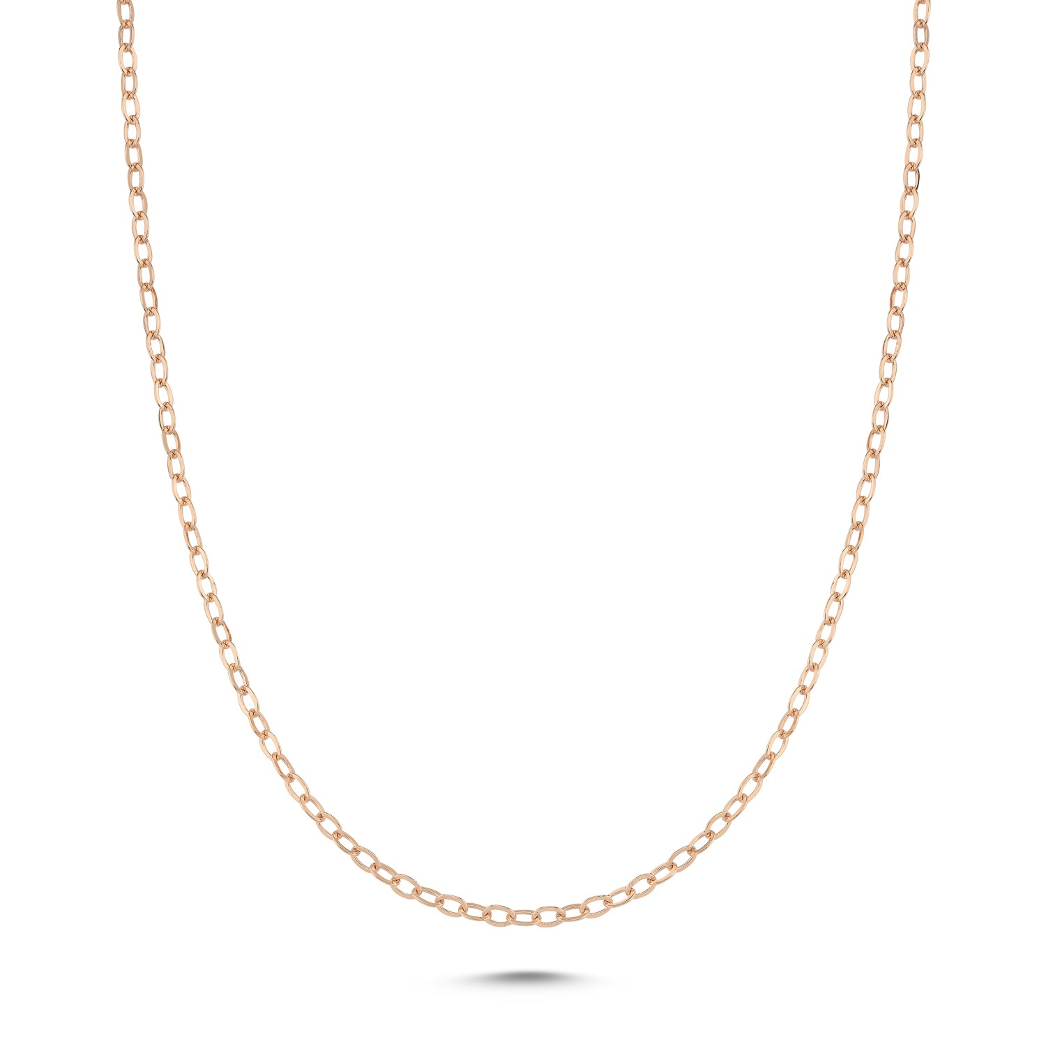 ECCE Rose Gold Chain Necklace