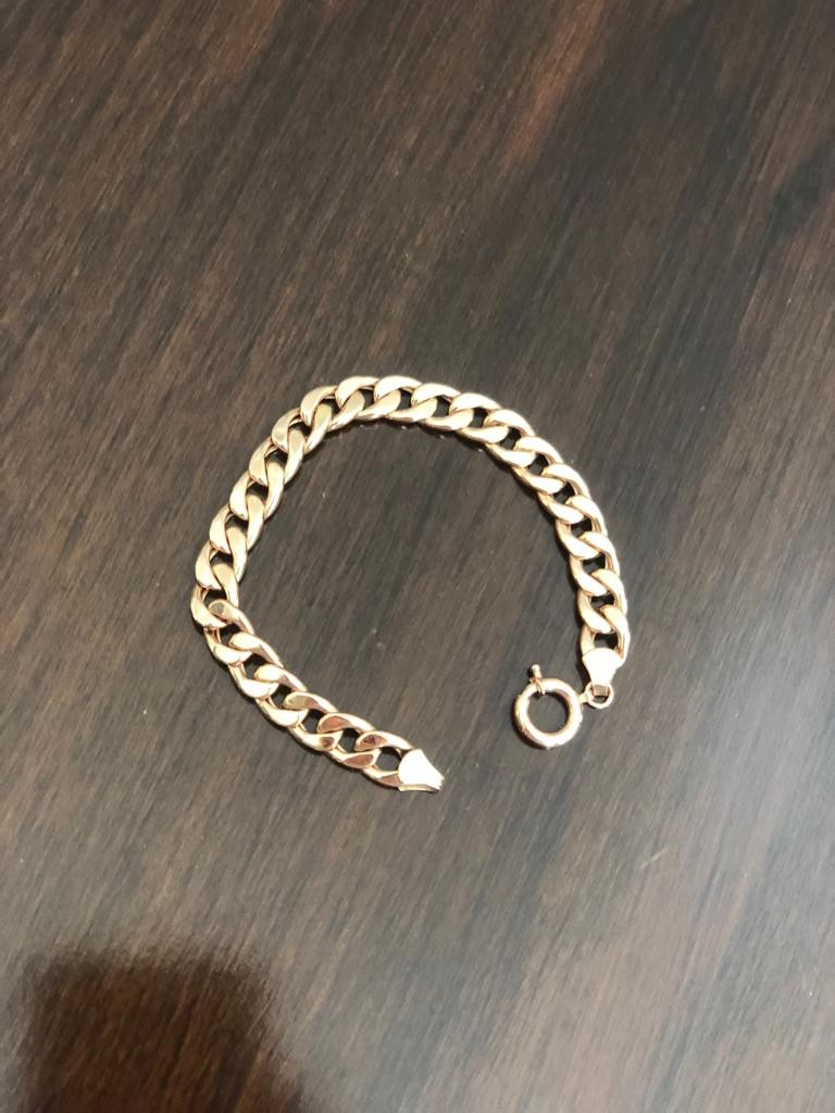 ECCE Bold Gold Chain Bracelet  